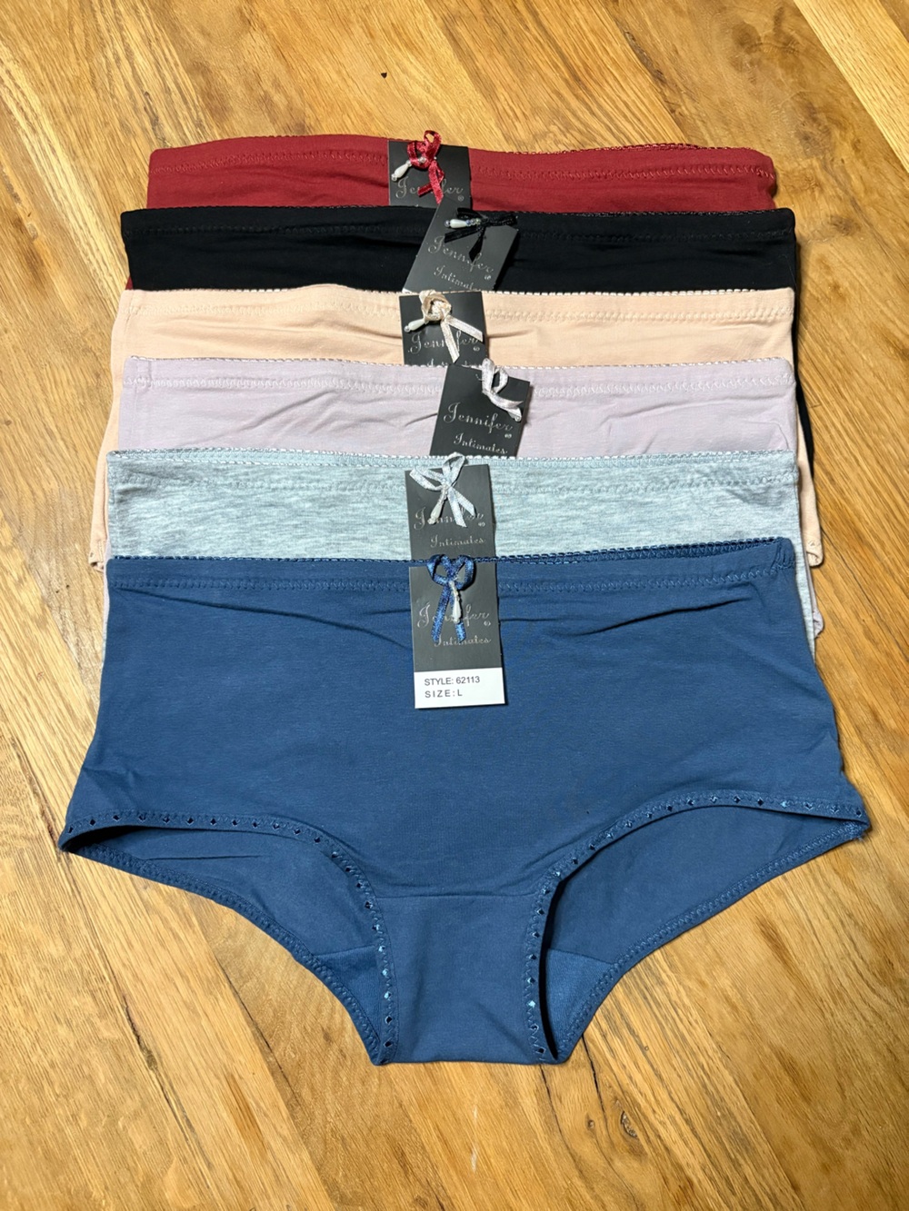 Jennifer 6 pack Cotton-Blend Briefs